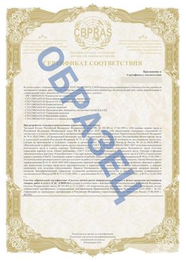 Образец Приложение к СТО 01.064.00220722.2-2020 Благовещенск Сертификат СТО 01.064.00220722.2-2020 